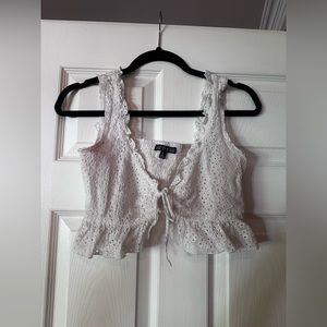 Sleeveless Current Mood Cropped Top